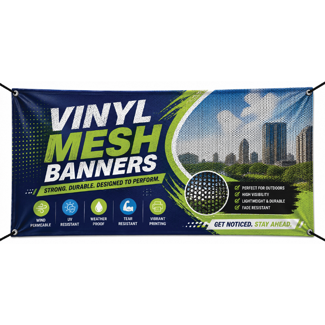 Vinyl Mesh Banners