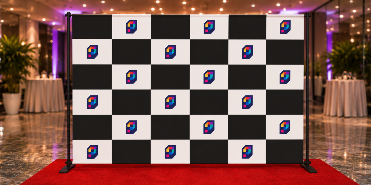 Step and Repeat Banner Stand
