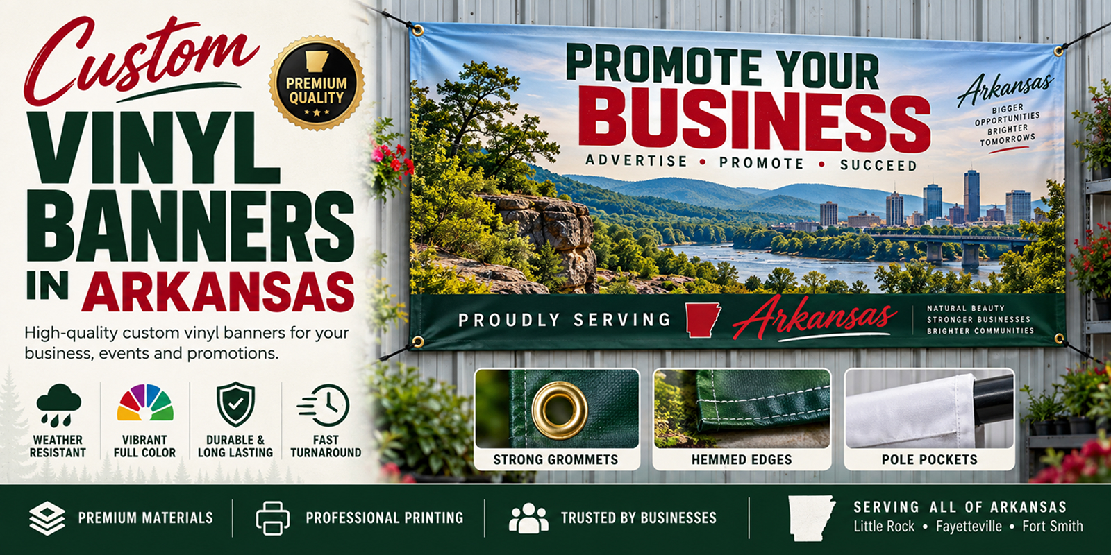 Custom Vinyl Banner Arkansas