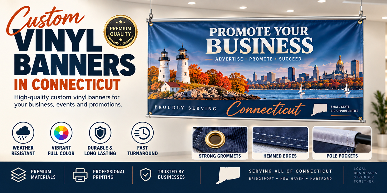 Custom Vinyl Banner Connecticut