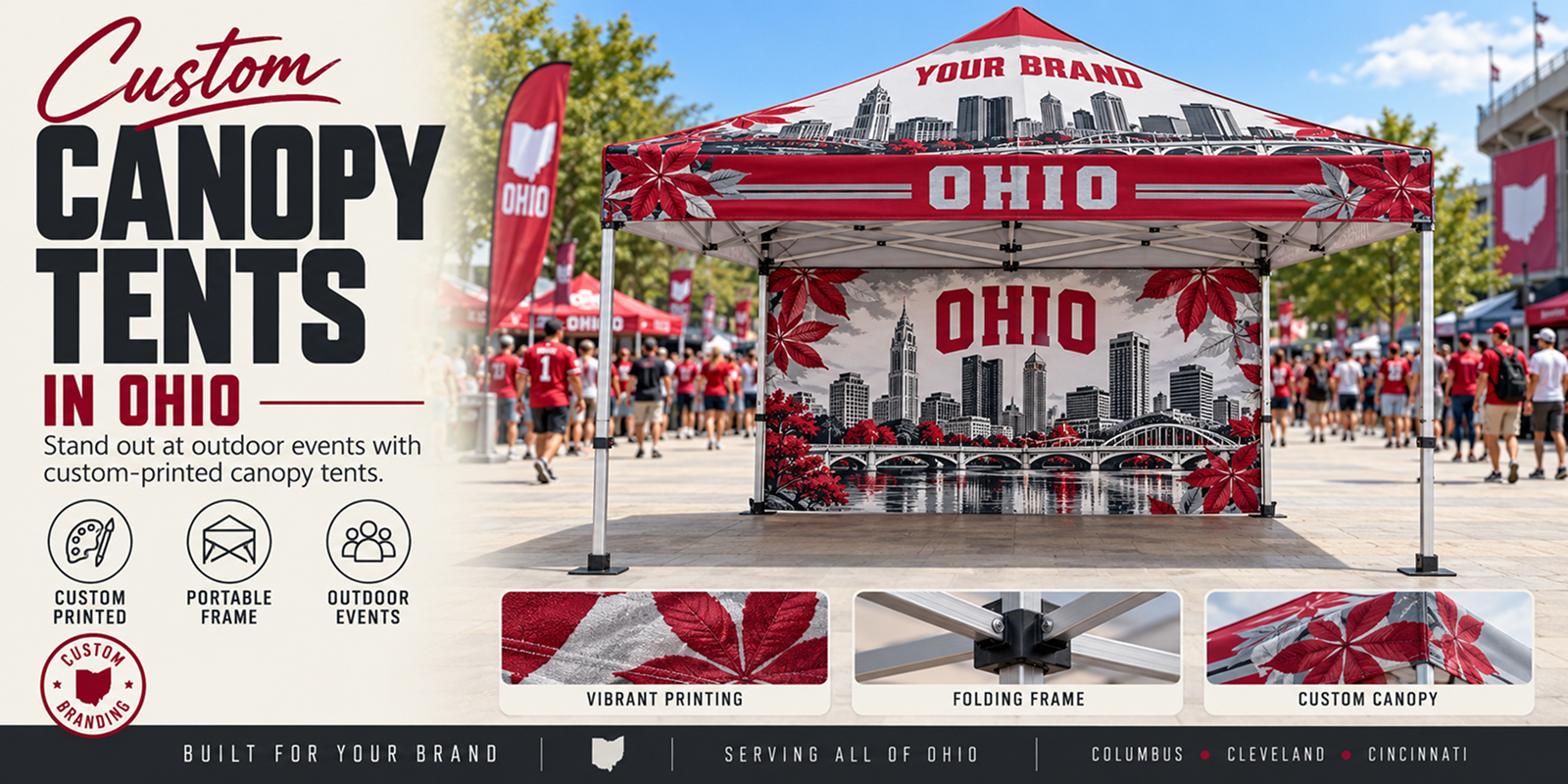 custom canopy tents in ohio