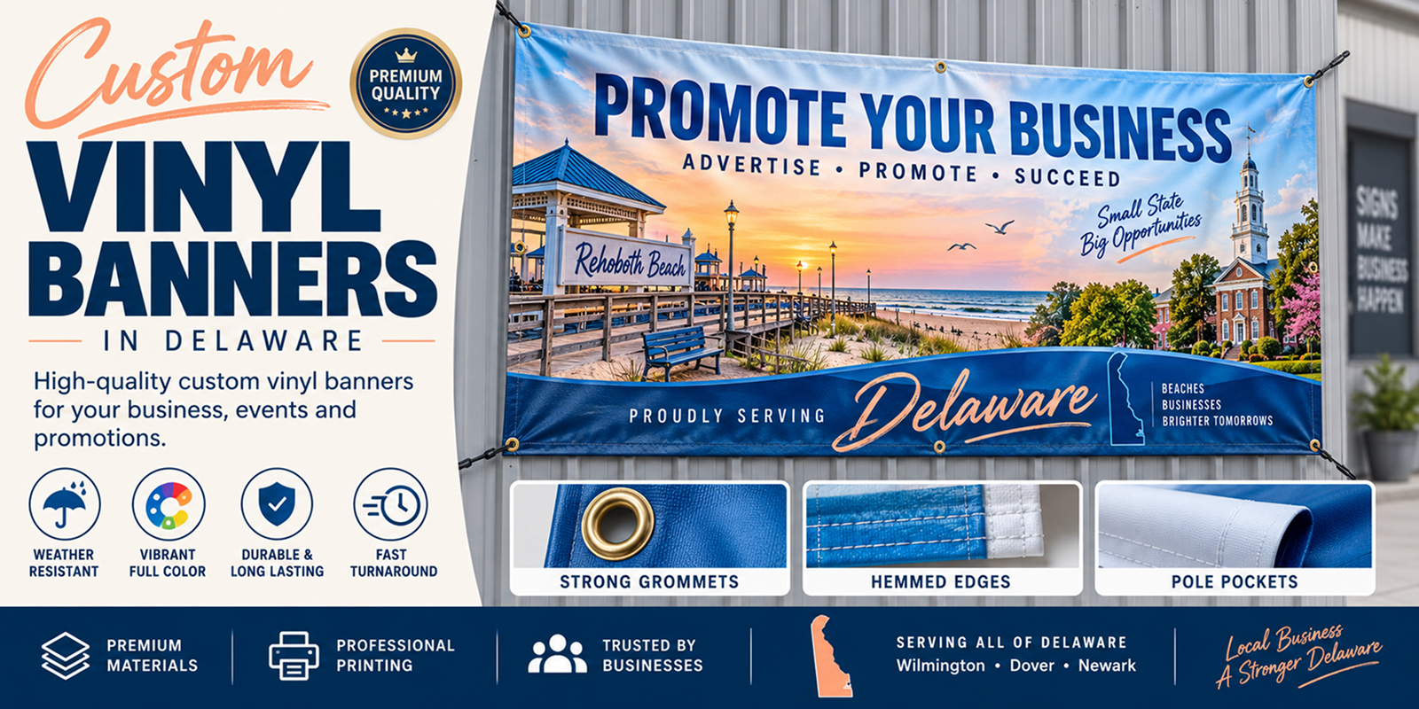 Custom Vinyl Banner Delaware
