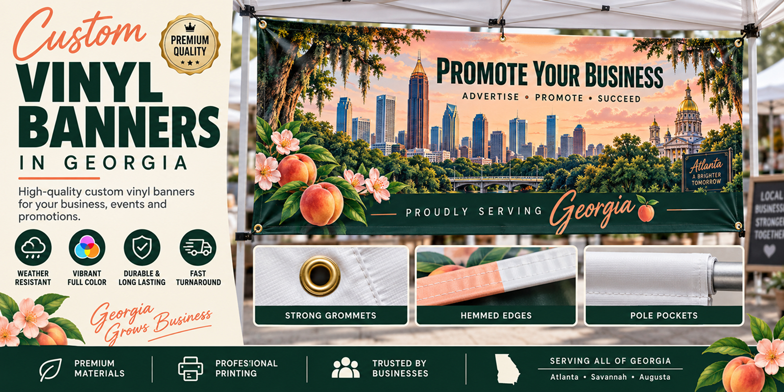 custom banner georgia