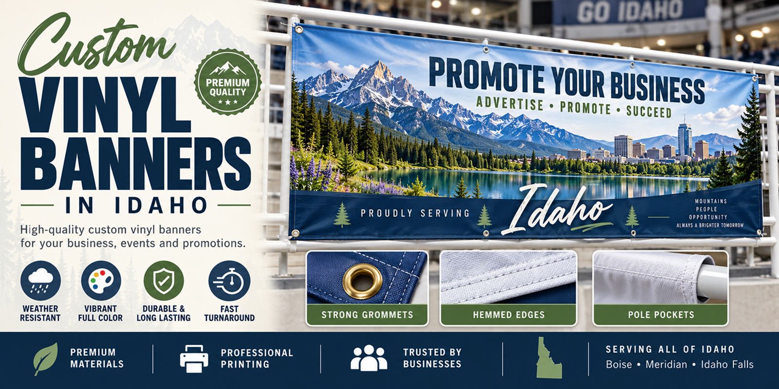 Custom Vinyl Banner Idaho