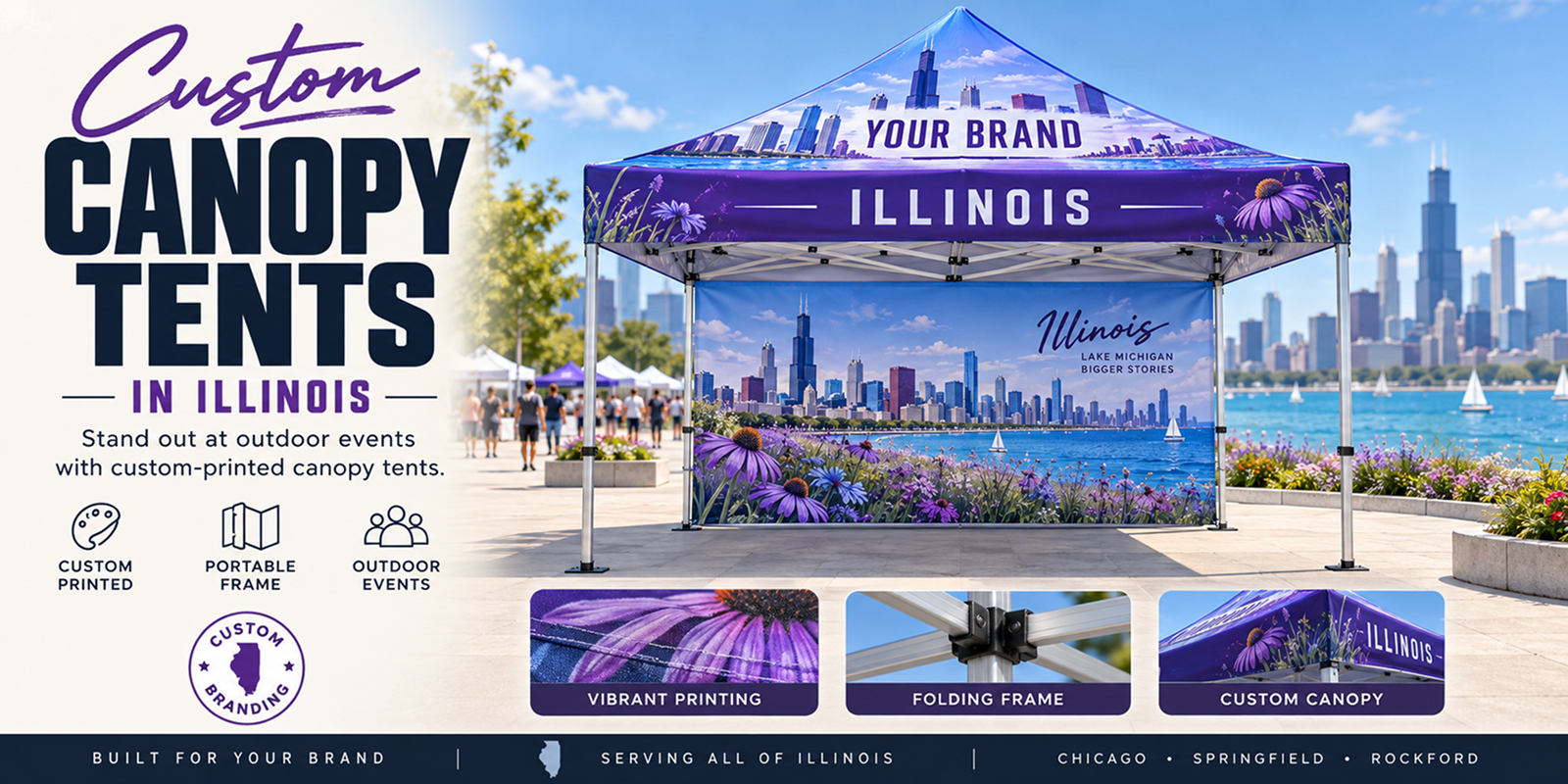 canopy tents in Illinois