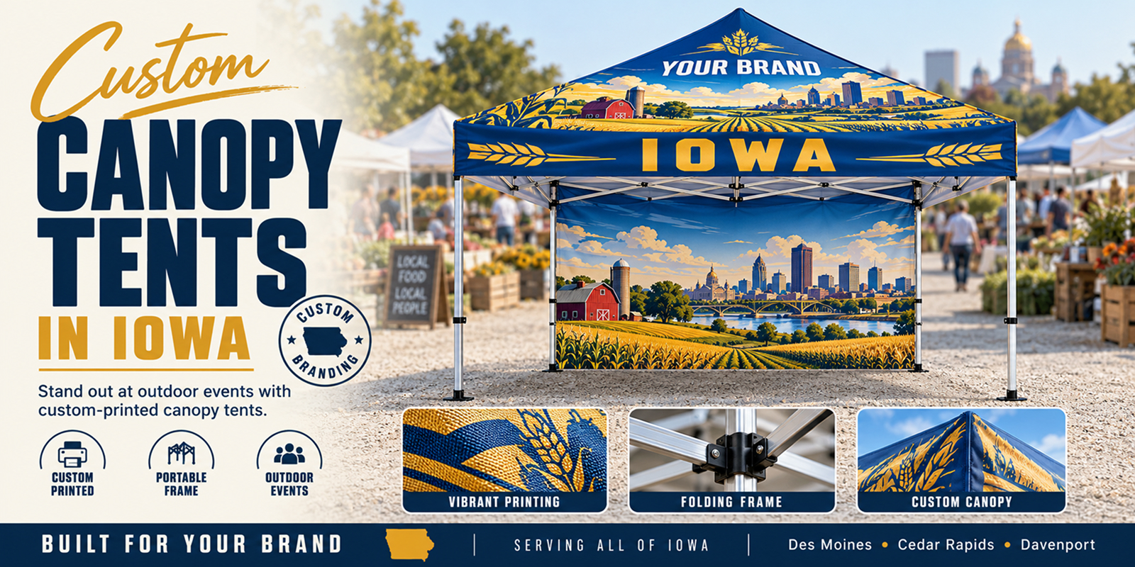 canopy tents in iowa