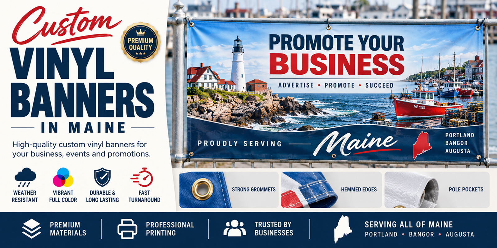 Custom Vinyl Banner Maine