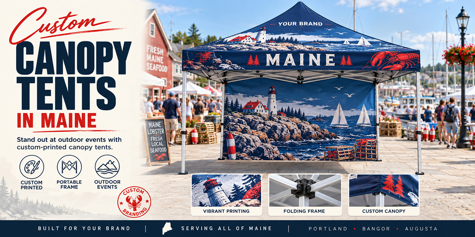 canopy tents in maine