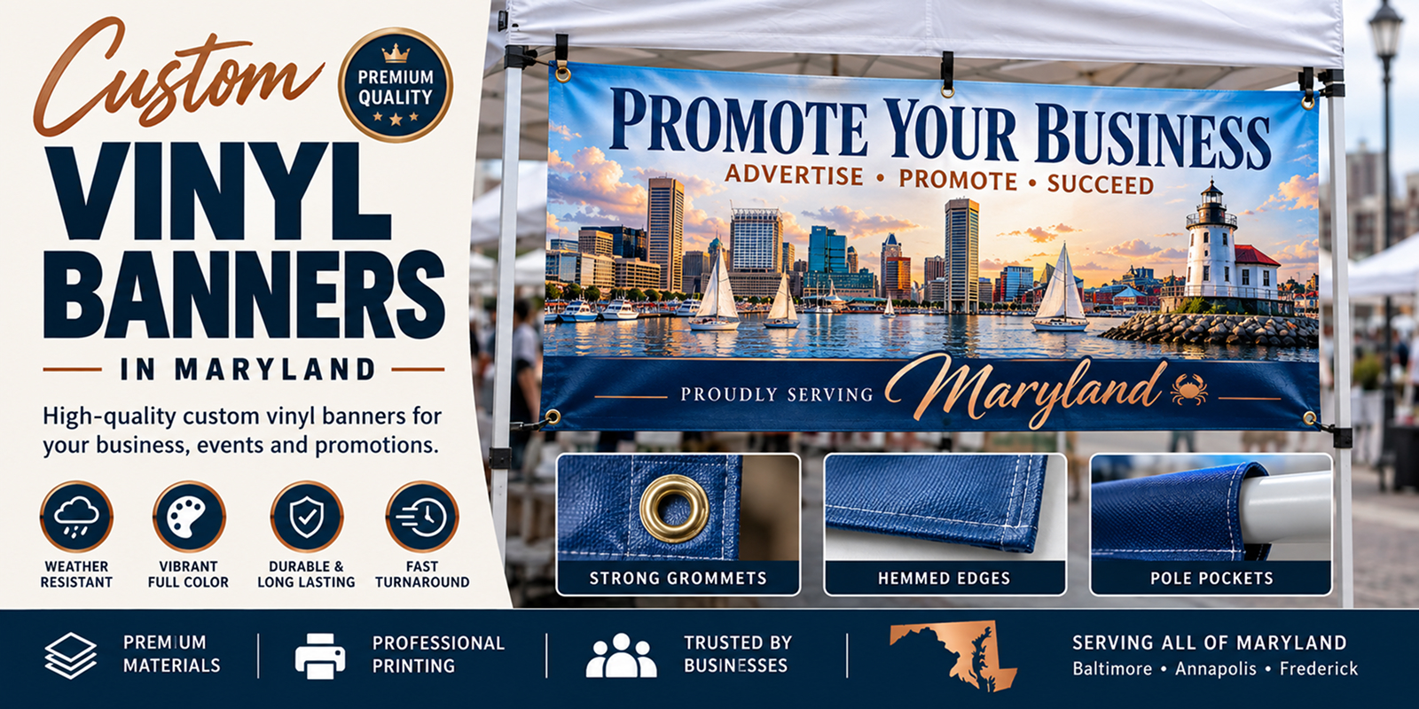 Custom Vinyl Banner Maryland