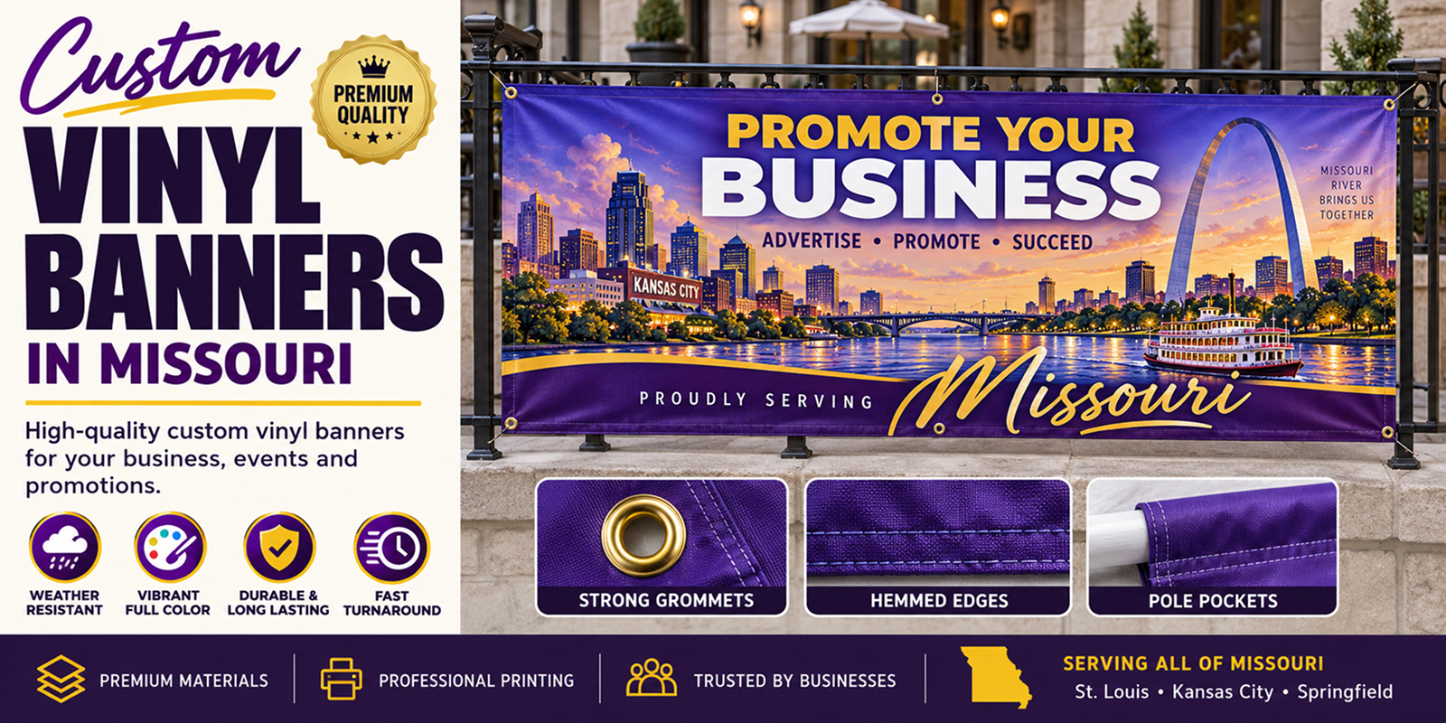 Custom Vinyl Banner Missouri