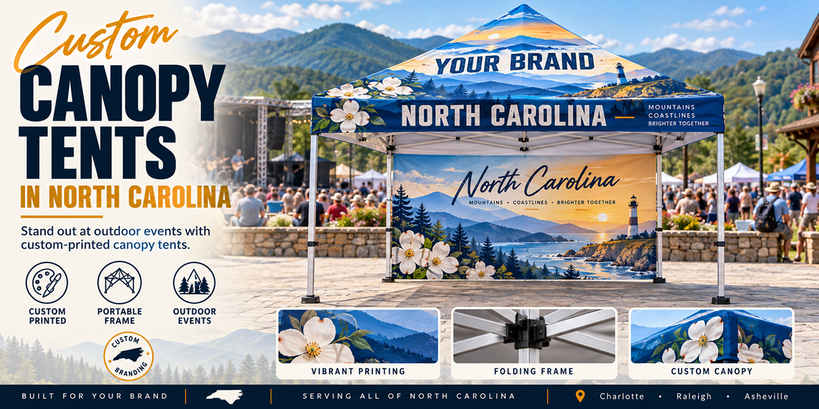 canopy tents in north carolina