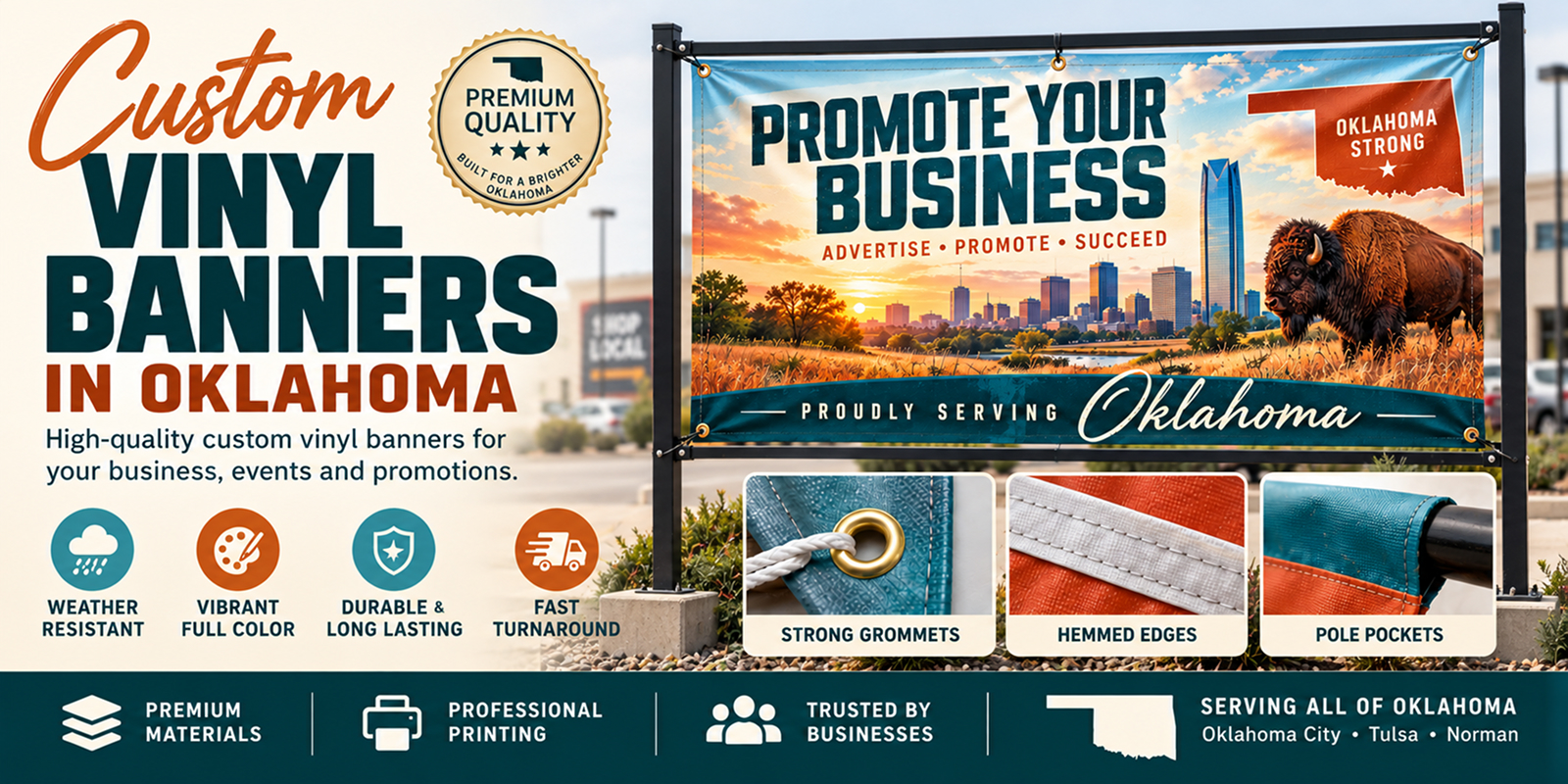 Custom Vinyl Banner Oklahoma