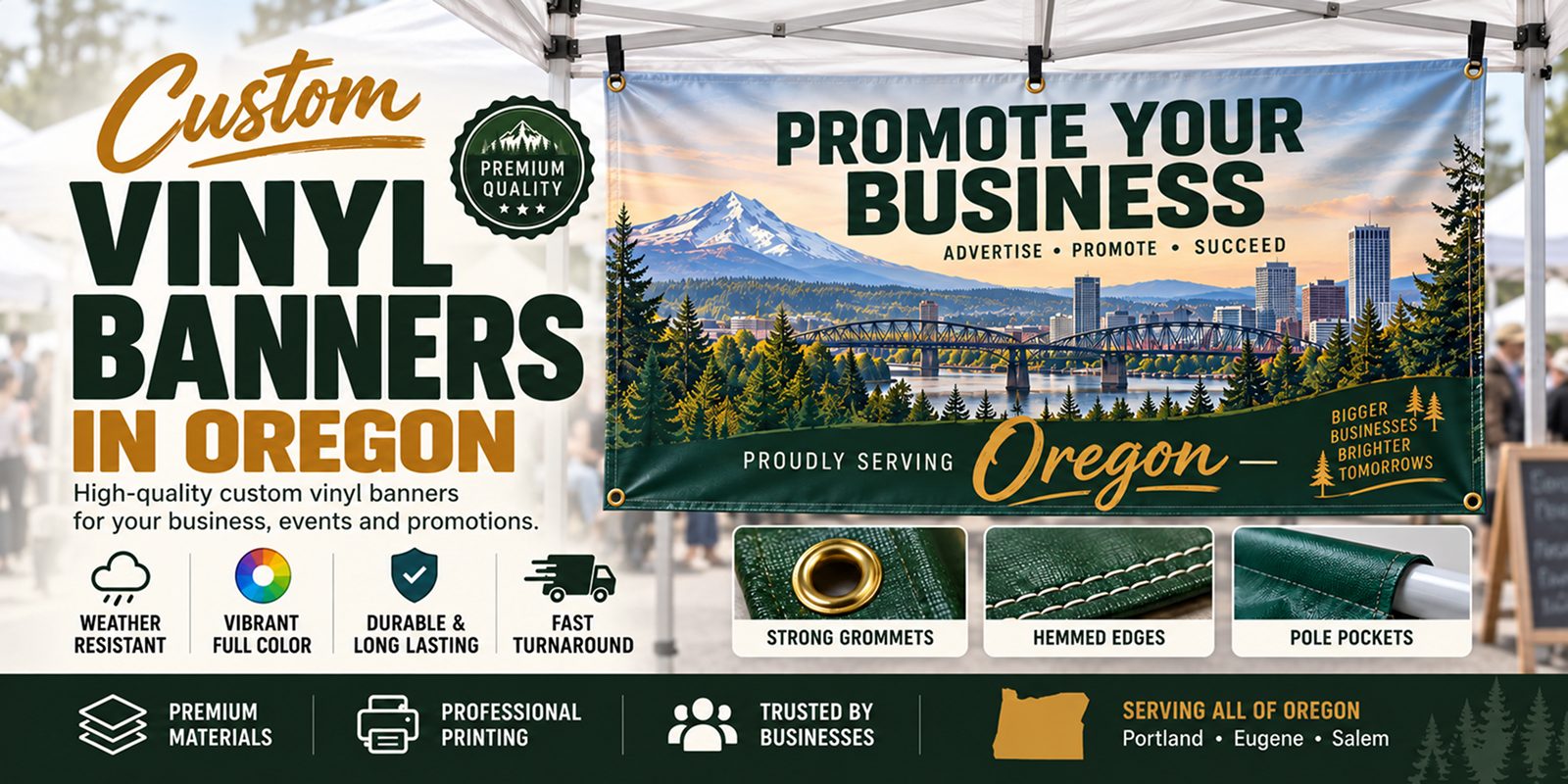 Custom Vinyl Banner Oregon