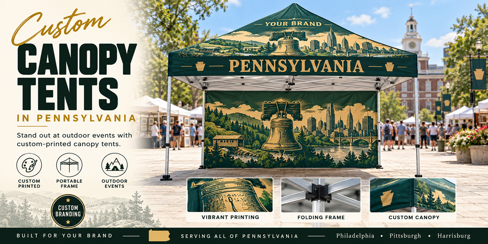 Custom Canopy Tents Pennsylvania