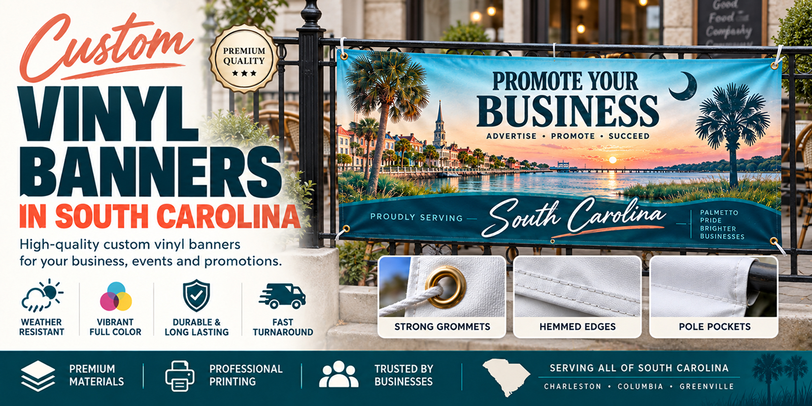 Custom Vinyl Banner South Carolina