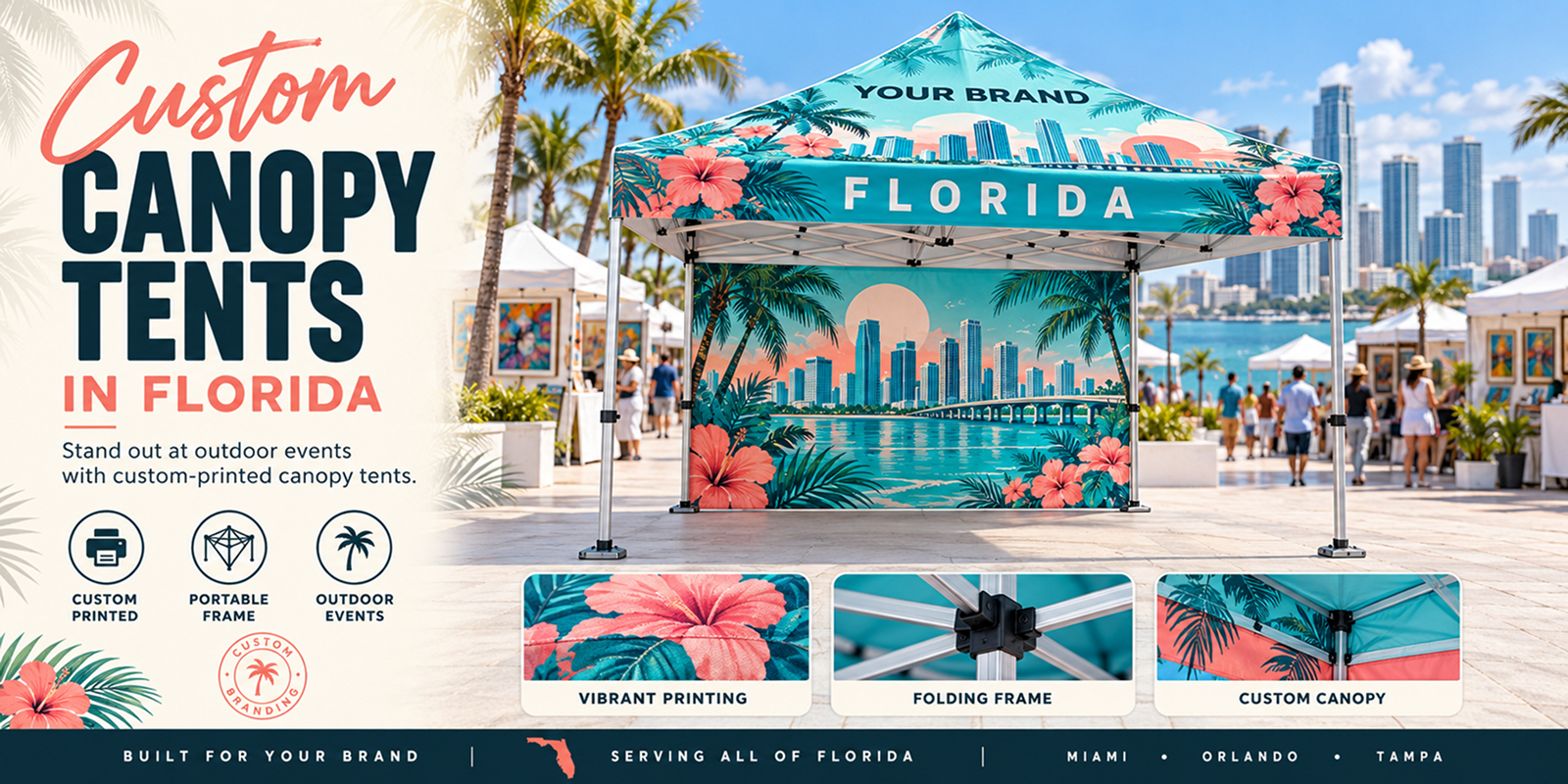 custom canopy tents in florida
