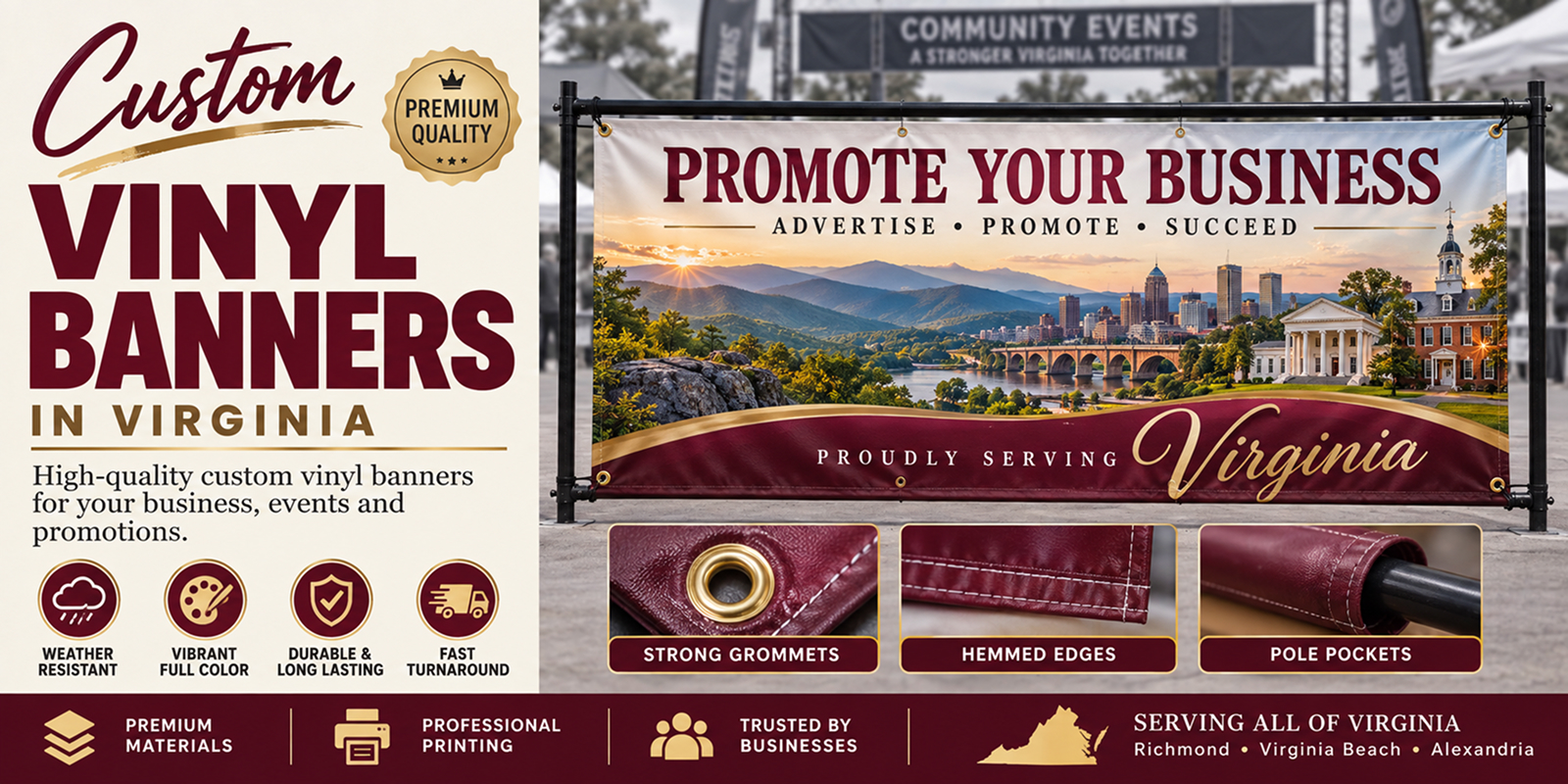 Custom Banner Virginia