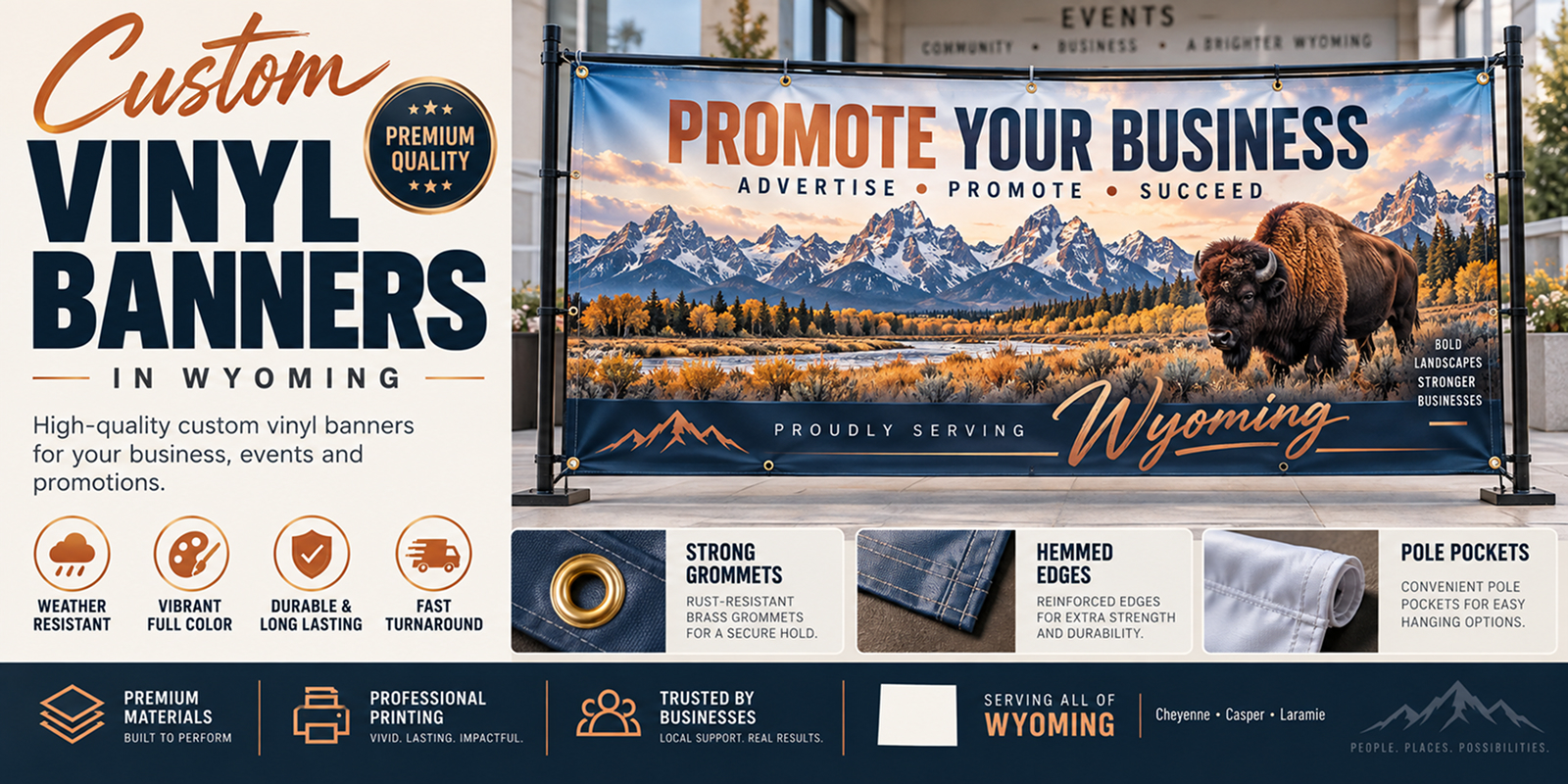 Custom Vinyl Banner Wyoming