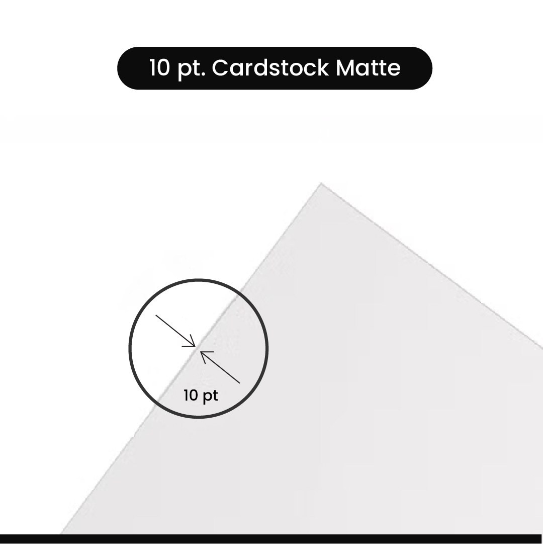 10 pt. Cardstock Matte 