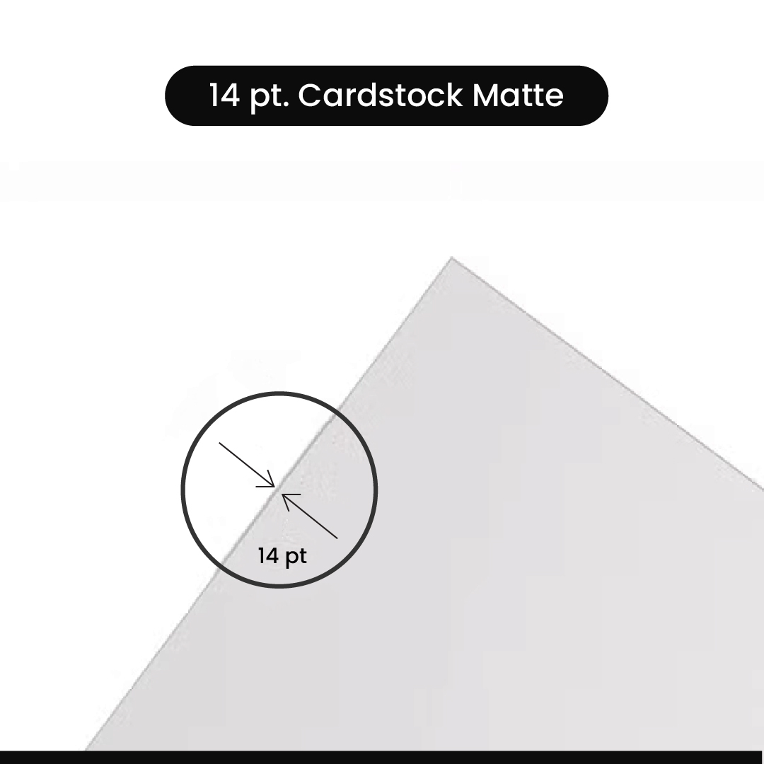 14 pt. Cardstock Matte