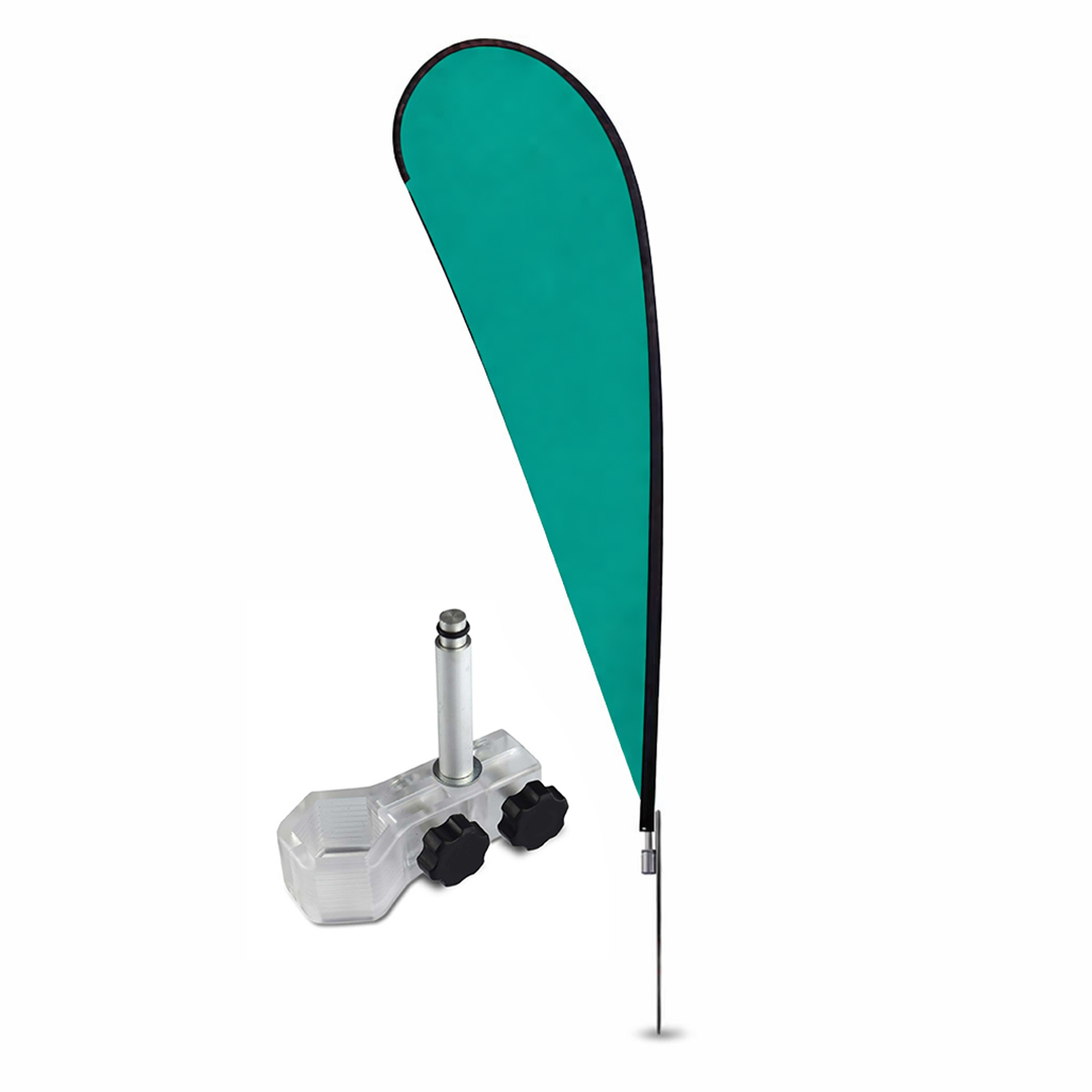 Flag Holder + Teardrop Flag