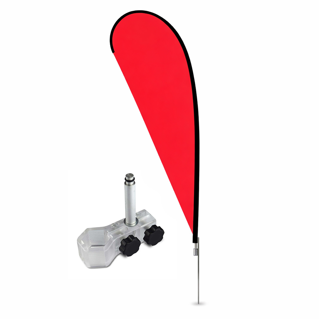 Flag Holder + Teardrop Flag