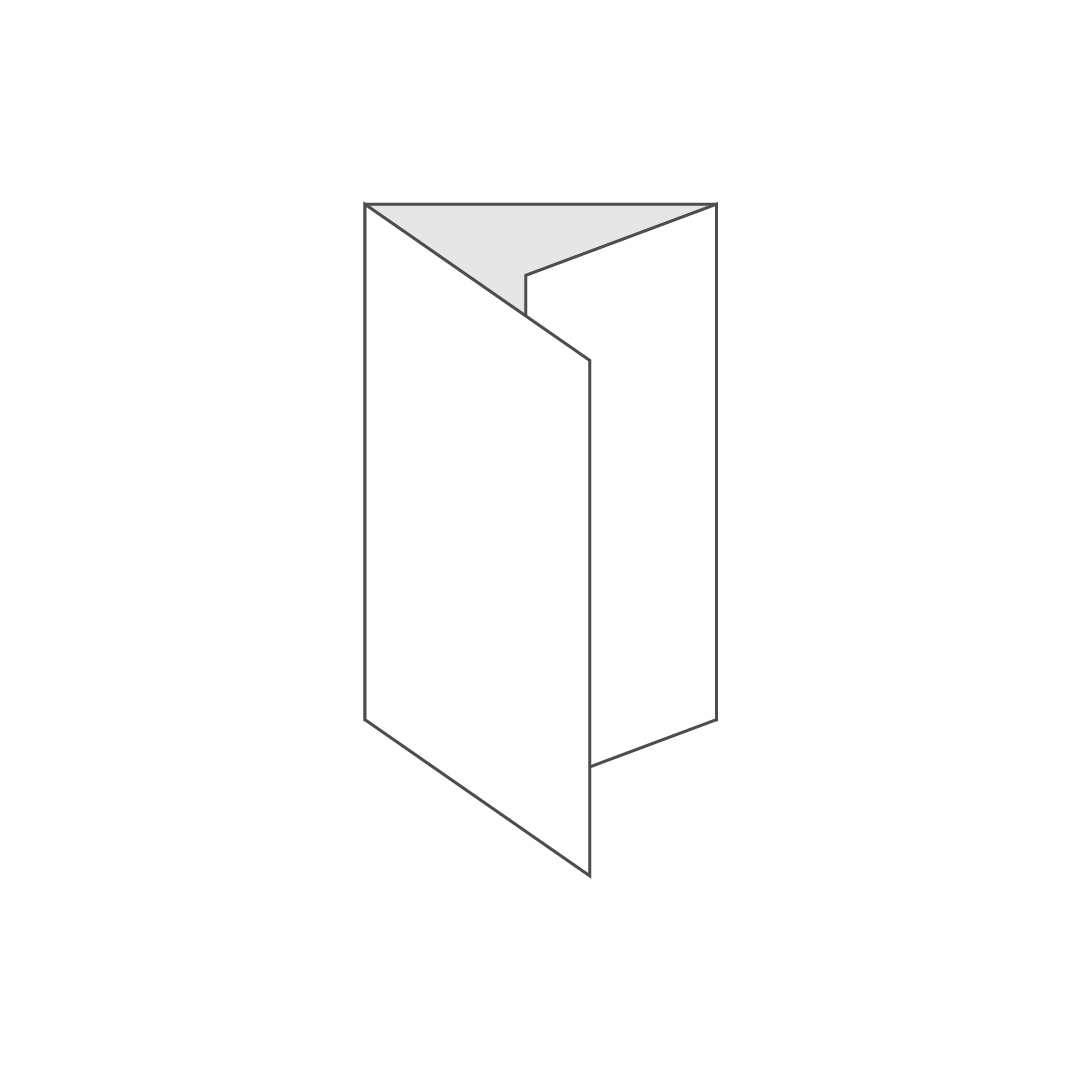 Tri Fold (3 Panel Scored Only) 