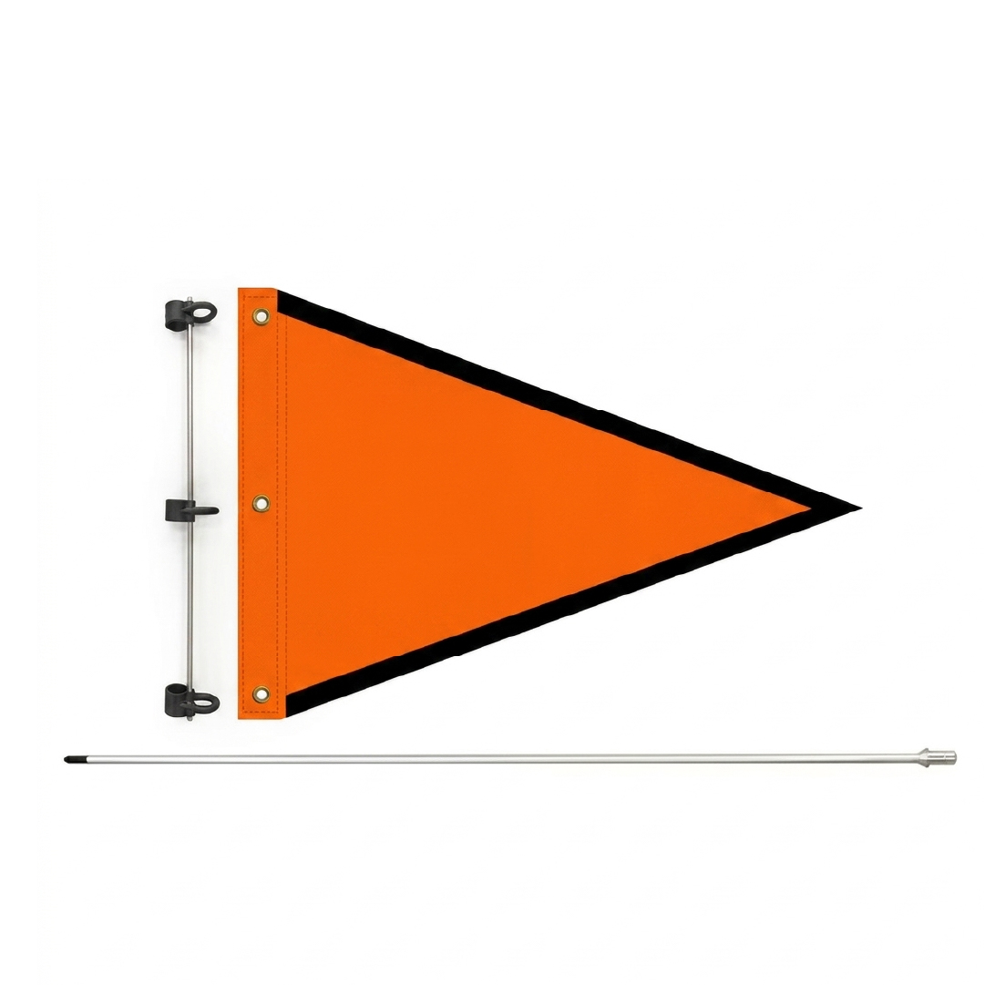 Flag with Swivel + Fibre Pole