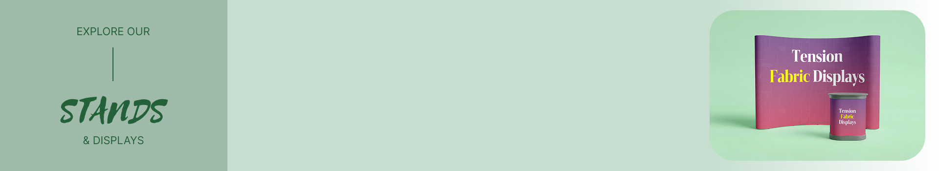 tension fabric displays