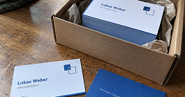 Visitenkarten — Lukas Weber