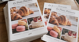 Flyers de pâtisseries — Camille Moreau